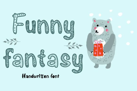 Funny Fantasy: A Joyful Display Font for Creative Designers