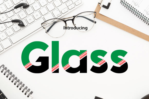 Glass: A Fresh Display Font for Striking Designs