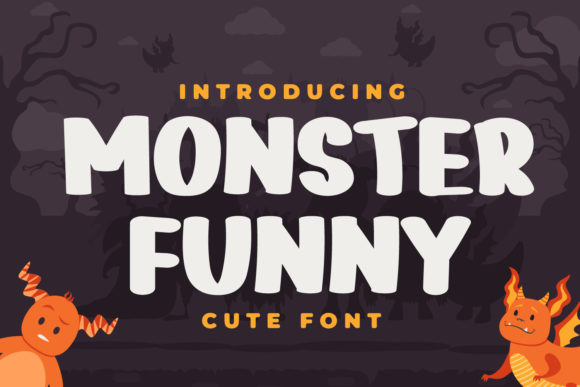 Monster Funny Display Font for Bold, Playful Web Typography