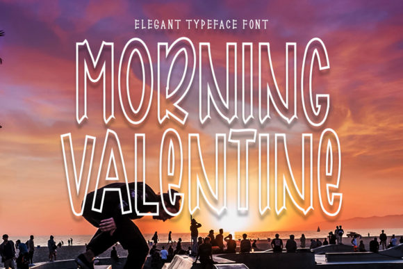 Morning Valentine: A Playful Display Font for Brand Campaigns