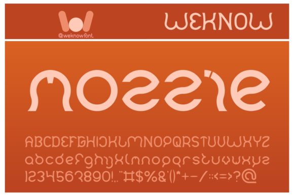 Mozzie: A Display Font for Editorial Personality