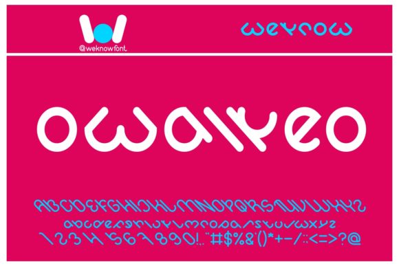 Owaikeo: A Futuristic Display Font for Campaign-Ready Headlines