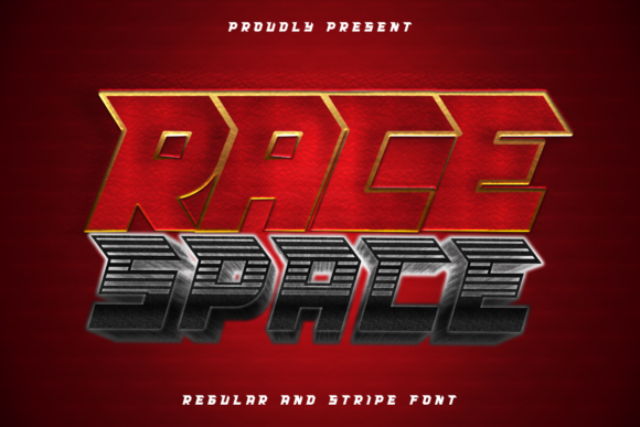 Race Space Display Font for Scroll-Stopping Campaigns