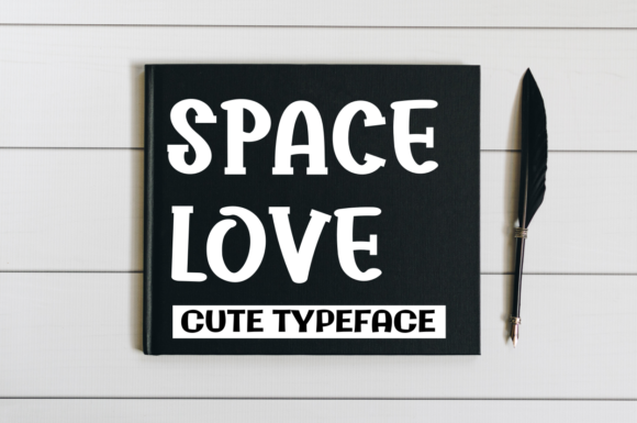 Space Love: A Bold Display Font for Creative Branding