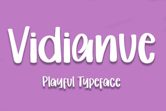 The Vidianue Font for Clean Digital Branding