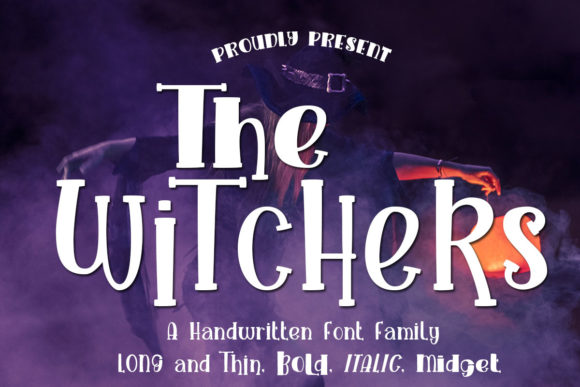 The Witchers Font: A Quirky Display Typeface for Editorial Projects